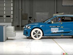 L'Audi e-tron 2019 reçoit la désignation Top Safety Pick+ de l'IIHS